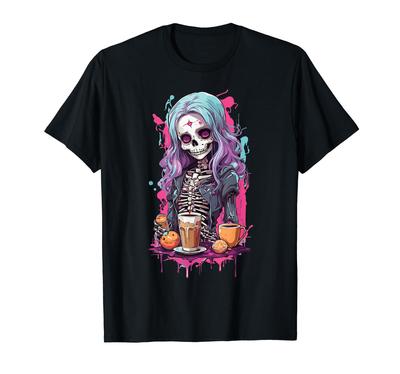 Футболка Goth Breakfast Cute Gothic Pastel Skull Occult e-girl