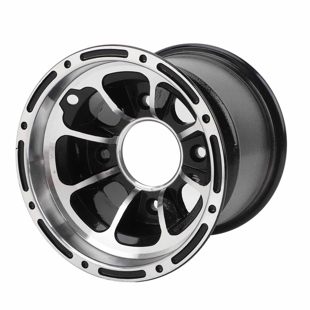 8in ATV Wheel High Strength Sporty Look Aluminum Alloy Wheel Rim for Quad Bike Go Kart Golf Cart