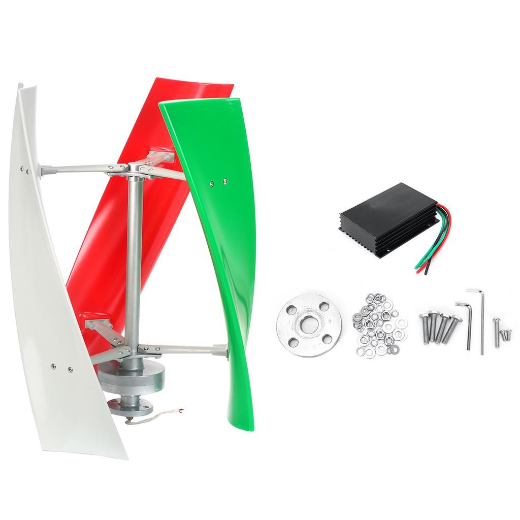 Энергетическая ветряная мельница 400 Вт/600 Вт/800 Вт 12 В/24 В/48 В Фонарь Вертикальная ось Постоянный Маглев Ветрогенератор с MPPT-контроллером