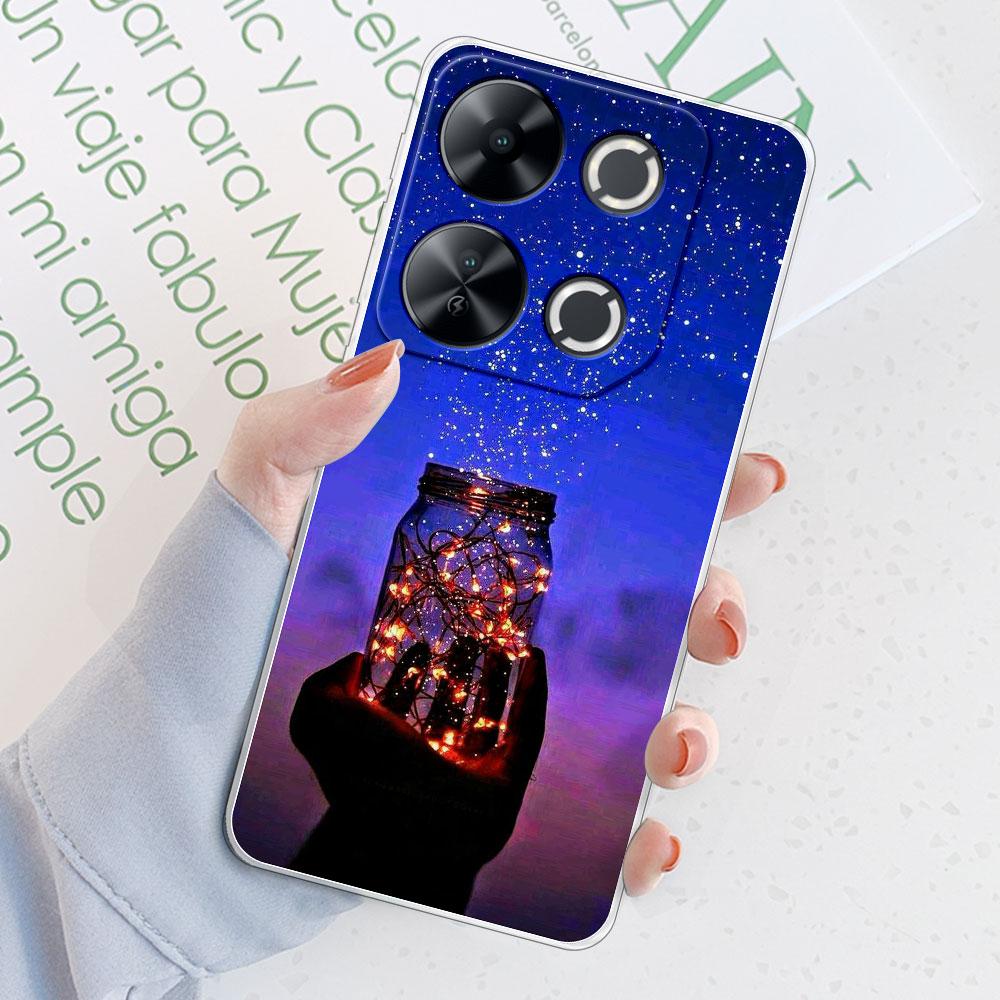 Чехол для Itel P65, задняя крышка для Itel P65 P671L 2024, противоударный прозрачный мягкий силиконовый чехол для телефона ITEL P65 P 65 ITELP65 Coque