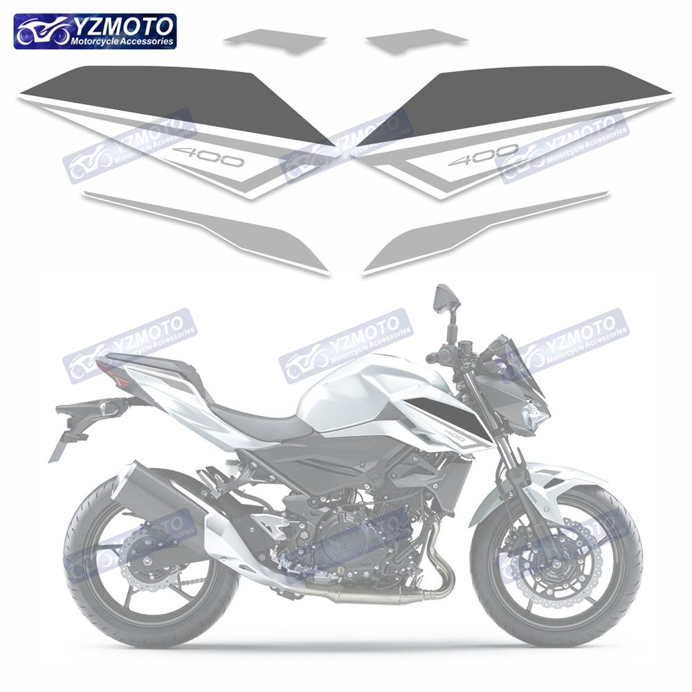 Для Z400 2020 Мотоциклетные Аксессуары Полный Комплект Наклеек на Обтекатель Мотоцикла Светоотражающие Водонепроницаемые Декоративные Наклейки