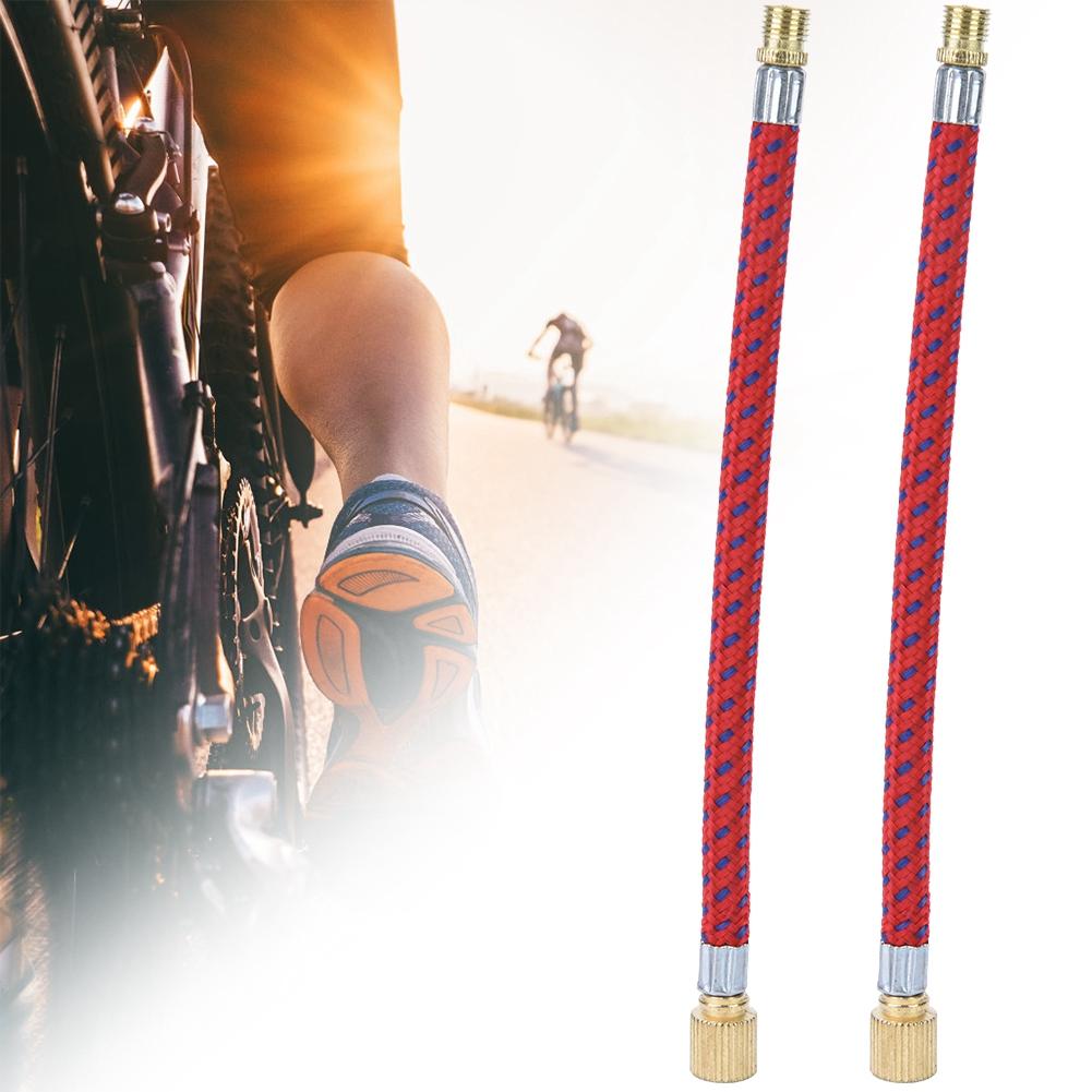 2 шт. Уличный велосипедный насос для накачивания велосипеда надувной удлинитель для велосипеда(медь)