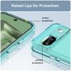 Прозрачный силиконовый чехол TPU для Google Pixel 8A Power Protective с полной защитой, ударопрочный, прозрачная текстура, модный чехол