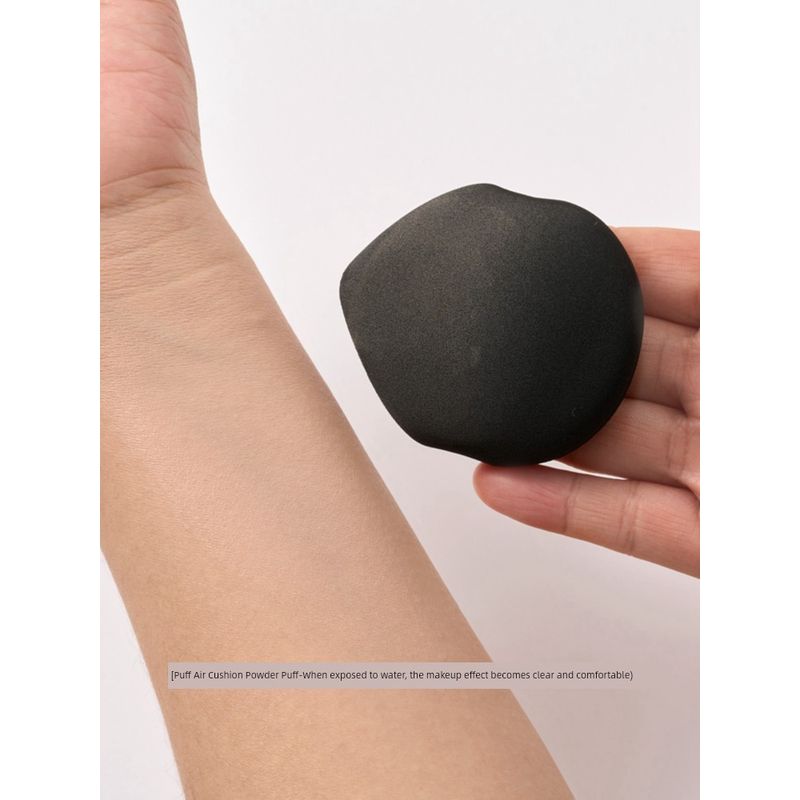 Xingdou Blackened Powder Puff 4-Piece Trial Set Flocked Powder Puff Cushion Puff Thumb Puff