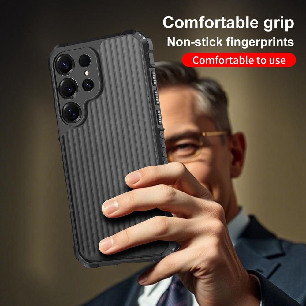 KEYSION Сверхпрочный противоударный чехол для телефона Samsung S23 S24 S25 Ultra Силиконовый+ПК Полупрозрачная матовая крышка для Galaxy S25 S21 FE