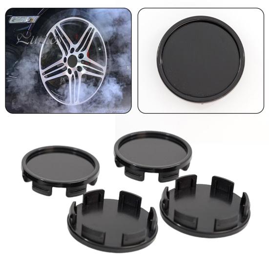4 шт. колпаки, внешний диаметр 58 мм, внутренний диаметр 56 мм, колпаки для центральной ступицы колеса автомобиля, легко устанавливаются, универсальные колпаки для обода шины