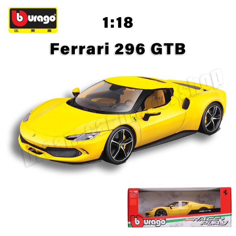 1:18 коллекционных моделей автомобилей серии Bburago Ferrari из легкого сплава, новый стиль Ferrari SF90 XX Stradale, литые под давлением миниатюрные модели машинок, игрушки