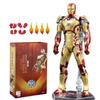 ZD Toys Фигурка Железного Человека Марк 35 Красная Креветка Железный Человек MK 24 MK 22 MK 47 Тони Старк Фигурка Железного Человека Экшн Коллекционная Игрушка Подарок