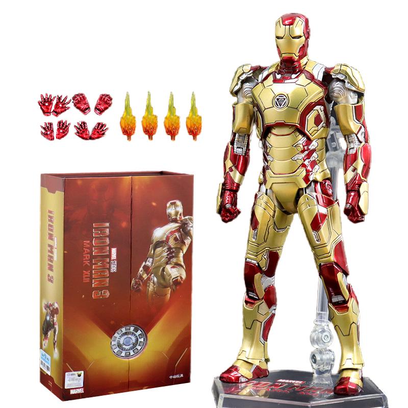 ZD Toys Фигурка Железного Человека Марк 35 Красная Креветка Железный Человек MK 24 MK 22 MK 47 Тони Старк Фигурка Железного Человека Экшн Коллекционная Игрушка Подарок