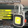 Small Light COB Keychain Work Light Magnetic Camping Emergency Light Mountain Climbing