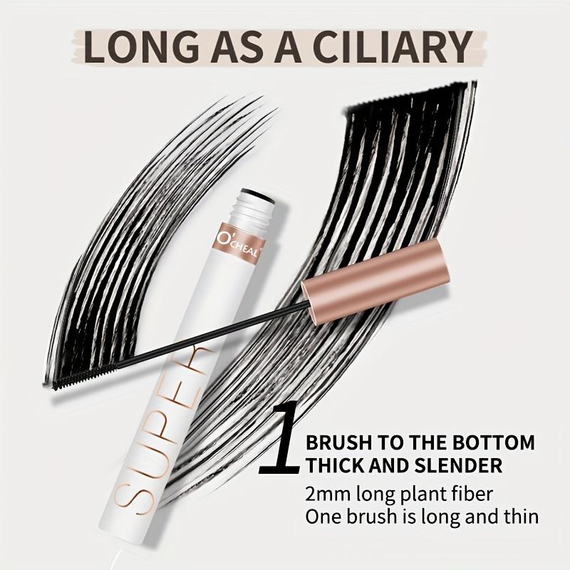 Super Long-Lasting Curl Mascara, Waterproof & Sweatproof, Protects Fragile Lashes, Lasts Up To 12 Hours Without Smudging, Instantly Enhances Eyes