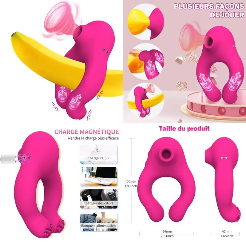 Insertion Men's Adult Be Quiet Anal Extension Handsfree Penis Enlargement Sleeve Men's Ring Women Vibrator Objects For