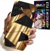 Etui Do Samsung Galaxy S25 Ultra - Złote Eleganckie Wzory + Folia Hydro
