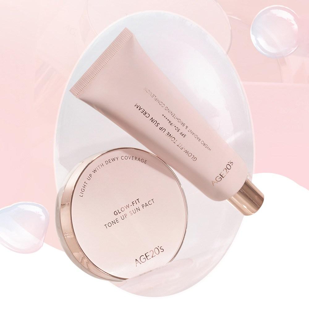 Солнцезащитный крем Age to Wenness Glow Fit Tone Up SPF50+ PA++++, 12,5 г, 2 шт.