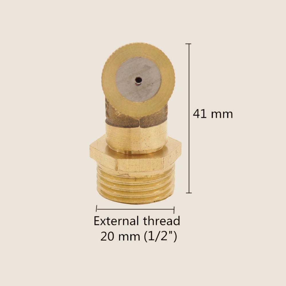 Латунная насадка-распылитель для садового шланга 1/4" 1/2" 1/2/3/4 отверстия Садоводство Орошение Садоводство Распыление пестицидов Головка спринклера с фильтром