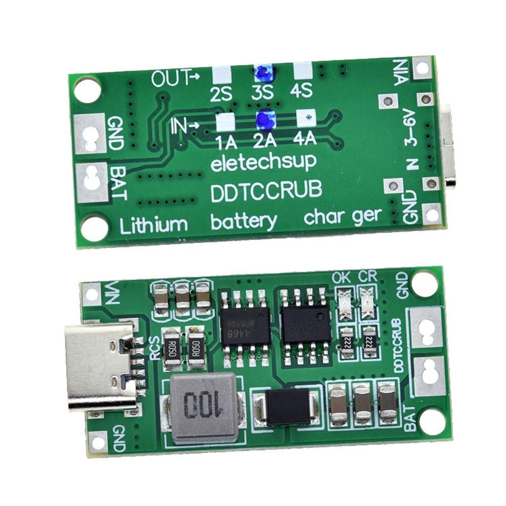 8,4 В, 12,6 В, 16,8 В, литий-ионное зарядное устройство, 18650, модуль повышения зарядки литиевой батареи 2S, 3S, 4S, повышающая плата