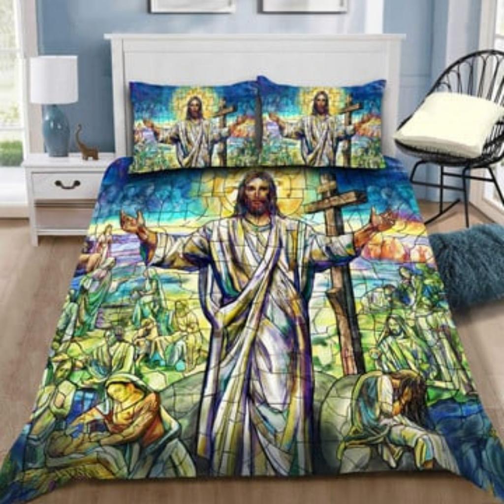 Комплект пододеяльника Jesus Take The Wheel Комплект постельного белья Декор для спальни