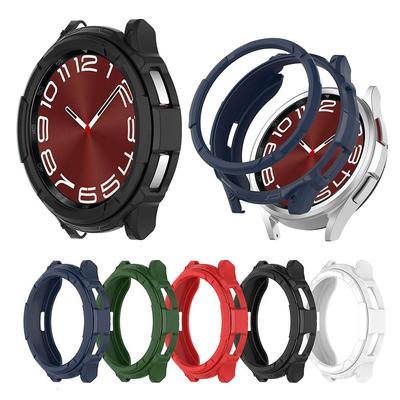 Мягкий защитный чехол из ТПУ для Samsung Galaxy Watch 6 Classic, 43 мм, 47 мм, полый защитный чехол, рамка