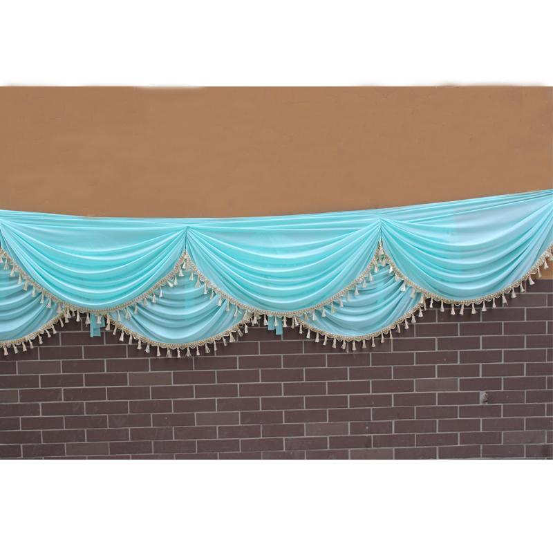 3/6M Шарф-драпировка из искусственного шелка для свадебного фона, занавеска, сценический фон, украшение на день рождения, рождественское мероприятие, товары для вечеринки, оптом