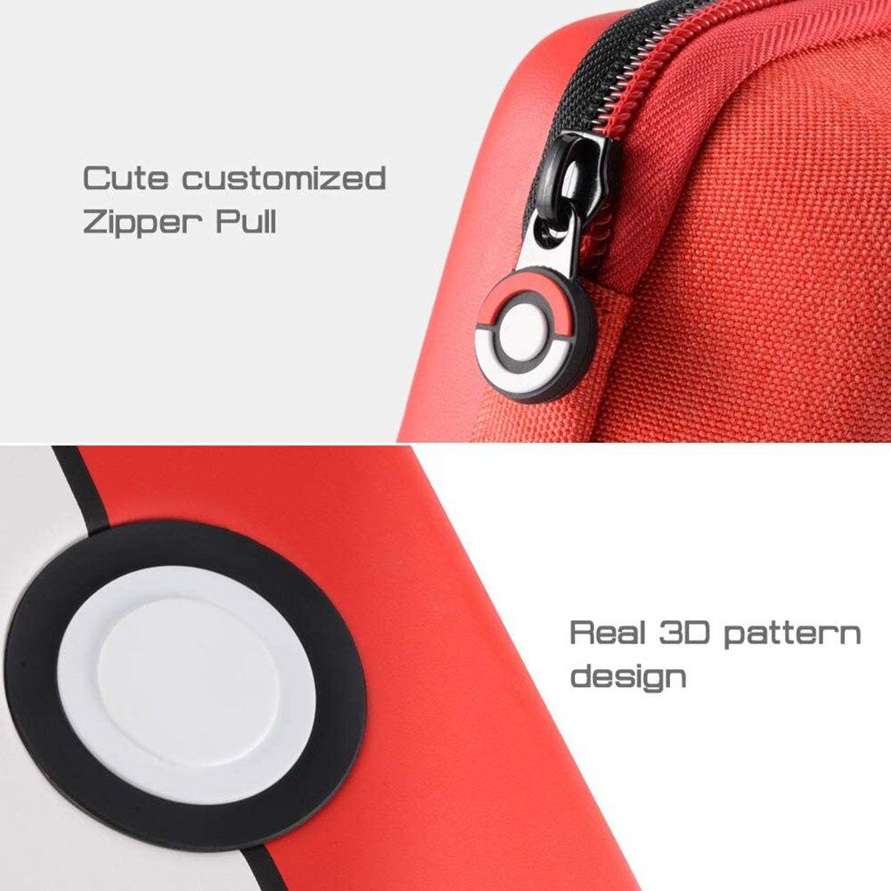 Pokemon TCG Cards Storage Bag POKEMON Trading Cards Collection Holds Game Yugioh Card Cases Capacity Kids Toys Christmas Gift