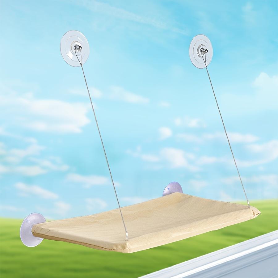 Лежанка для кошки на окно, гамак на окно для кошки, безопасная среда обитания, кошачий каркас, экономящее место окно, кошачье сиденье