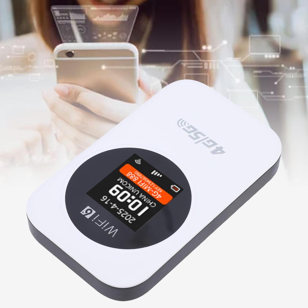 Портативный 4G WiFi-роутер, мобильная беспроводная точка доступа для путешествий, кемпинга, отеля, ЖК-дисплей, аккумулятор 3000 мАч, поддержка SIM-карты, азиатская версия