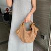 Женская соломенная сумка плетеная сумка через плечо пляжный отдых