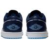 Jordan Air Jordan 1 Low Винтажные Баскетбольные Кроссовки Мужские Сине-Белые 553558-404