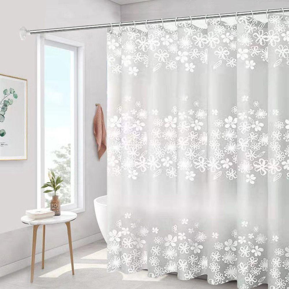 Mildew Proof Bathroom Curtain Waterproof Printed Shower Curtain New Shower Curtain