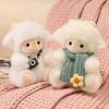 Soft Cute White Sheep Plush Toys Cartoon Animal Bear Hedgehog Doll Baby Stuffed Pillow Sleep Mate Kid Children Christmas Gift
