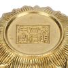 Brass Cornucopia Bowl Classic Embossed Wealth Prosperity Bowl  Wealth Abundance Gift
