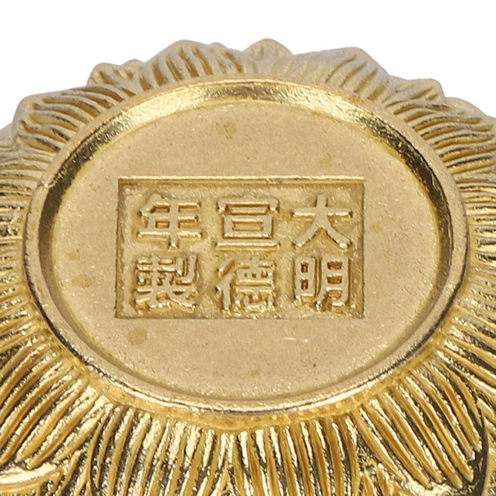Brass Cornucopia Bowl Classic Embossed Wealth Prosperity Bowl Wealth Abundance Gift
