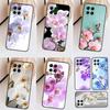 Цветная funda с цветами орхидеи для Samsung Galaxy M51 M31s M21 M11 M12 M32 M52 M20 M13 M23 M33 M53 M14 M34 M54 Чехол