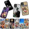 Мультяшный Чехол One Roronoa Zoro Luffy Piece для Motorola Moto G54 G05 G24 G55 G75 G85 G15 G57 G86 Power Edge 50 30 Fusion neo Pro