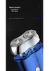 Мини Магнитная Двухлезвийная USB Дорожная Электробритва