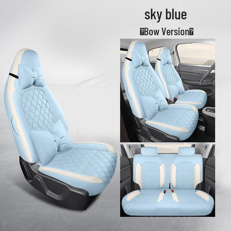 Leapmotor T03 Universal Leather Car Seat Cushion Set - All-Season Fit