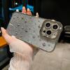 Подходит для iPhone 14 с градиентным блеском и чехлом для телефона с объективом, инкрустированным бриллиантами, Apple 15 3D сложный защитный чехол из ТПУ 13pro