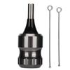 Cartridge Tattoo Grip Alloy Adjustable Tattoo Machine Handle Grip with Drive Bars for
