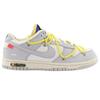 Off-White x Nike Dunk Low Лот 27 из 50 Унисекс Кроссовки Парусный Нейтрально-серый DM1602-120
