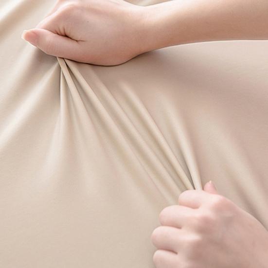 Round Fitted Tablecloth Elastic Table Cover Waterproof Wipeable Table Cloth for Indoor Outdoor Picnic Kitchen Dining 24"-47