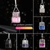 Cube Crystal Diamond Car Rearview Mirror Accessories Auto Rear View Mirror Pendant Interior Decor for Women