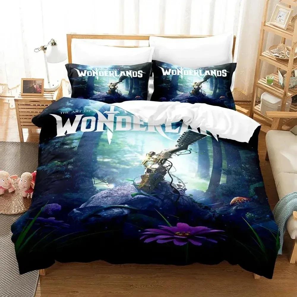 Game Tiny Tina's Wonderlands Bedding Set Single Twin Full Queen King Size Bed Set Adult Kid Bedroom Duvet Cover Sets Anime