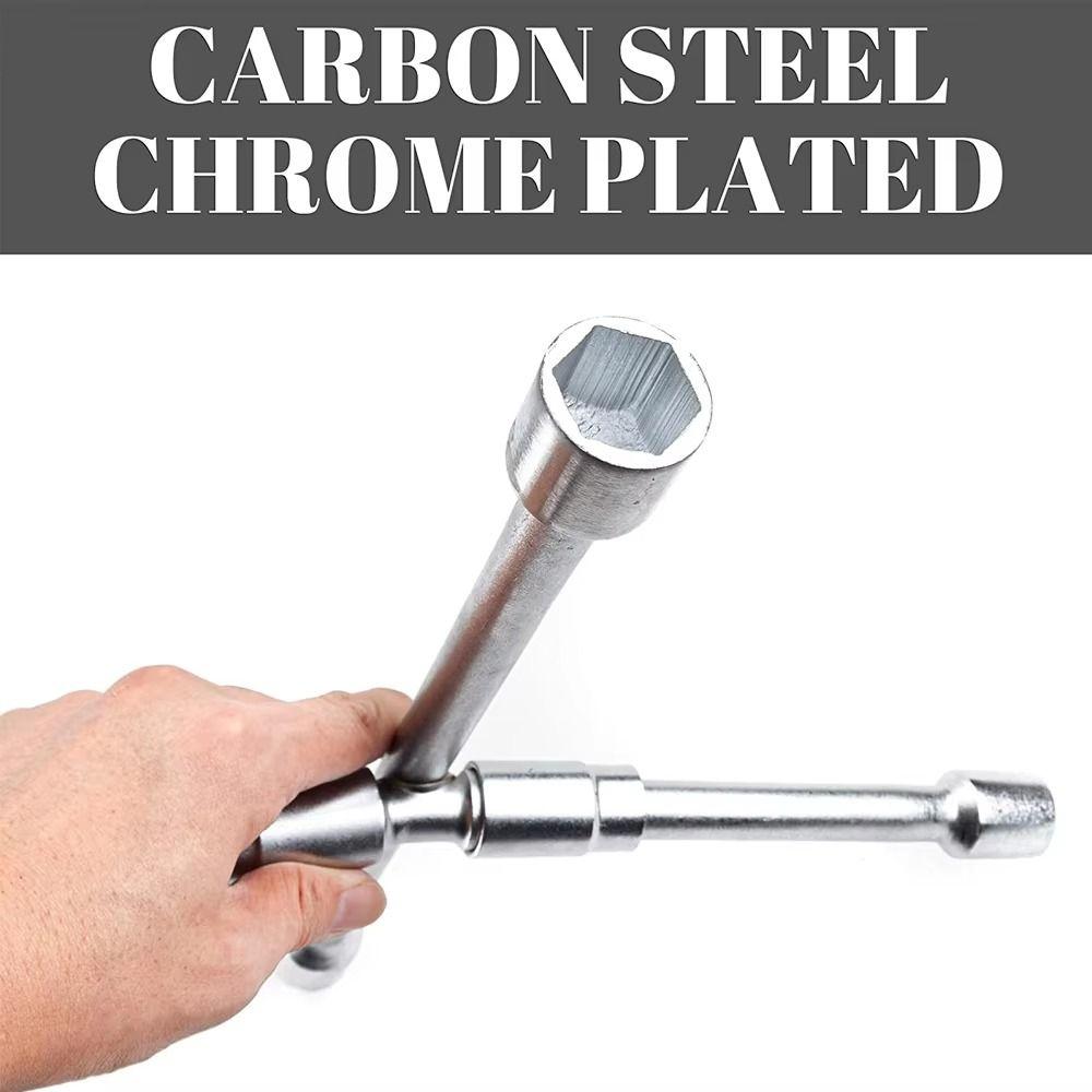 17/19/21/23mm Folding Cross Wrench Labor-Saving Tire Repair Tool  Workshop Tools