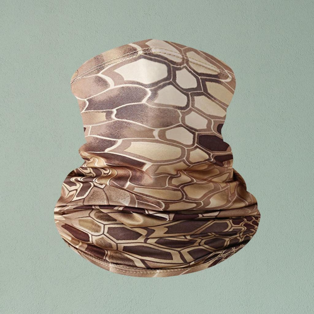 Летняя солнцезащитная маска для езды на велосипеде, для рыбалки на открытом воздухе, для защиты от ультрафиолета, камуфляжный принт, платок на голову, солнцезащитный шейный платок