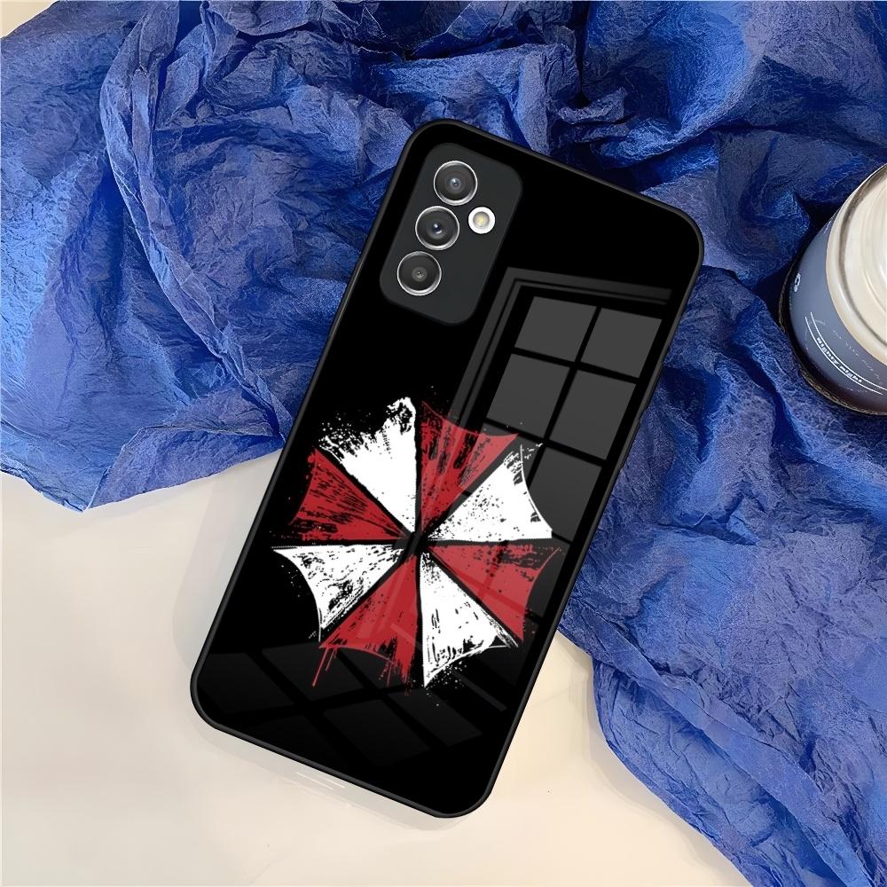 Чехол для телефона Umbrella Corporation для Samsung Galaxy S25 S24 S30 S21 S23 S20 S22 Fe Note 20 Pro Ultra Plus стеклянный Чехол