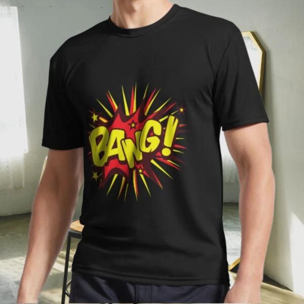 New Shirt Licensed the big bang theory Active Logo T-Shirt Funny Size S to 5XL