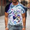 Костюм для малышей Dragon Ball Z Son Goku, детская летняя мужская футболка с принтом в стиле аниме, белая, черная, для мальчиков и девочек