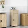 Bathroom Cabinet with Drawers Sonoma Oak 30 x 35 x 80 cm