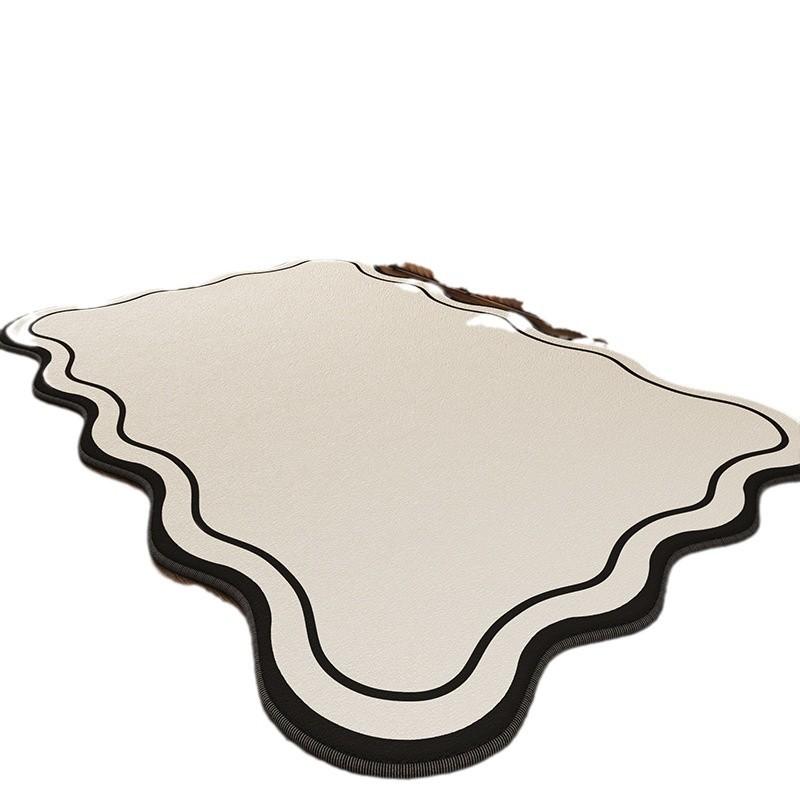 Французский ковер для гостиной, мягкий, толстый, противоскользящий, прикроватный ковер для спальни, удобный, домашний коврик