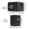 SADA Multimedia 2.1 Desktop Computer Speaker LED Light Heavy Bass Subwoofer Home Bluetooth Speaker USB Power Supply for PC Laptop Cellphone